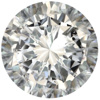 top down view of diamond