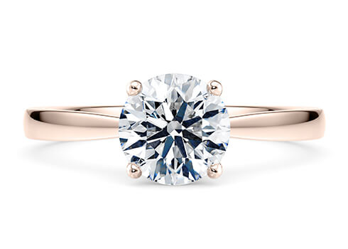 Diamond Solitaire Engagement Ring - VS2+ - 14k - 18k Gold