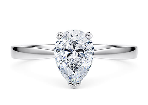 Pear Cut Diamond Engagement Rings | 77 Diamonds