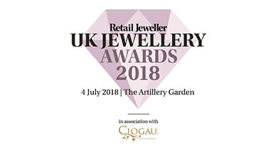 Finalist for Jewellery Designer of the Year 2018