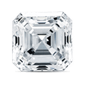 Asscher alakú gyémánt
